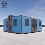 Earthquake Resistant Tiny Prefab Folding House 27.5m2 2 Bedroom 1 Toilet