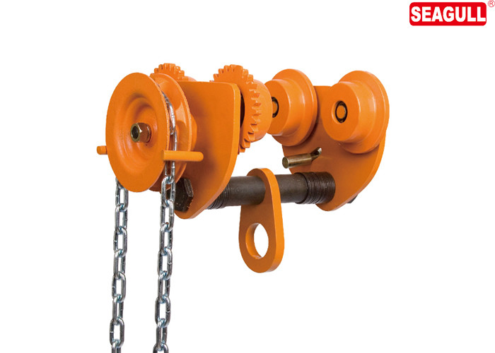 10 ton Chain Fall Trolley Hand Plain Trolley With Chain for Hoist travelling