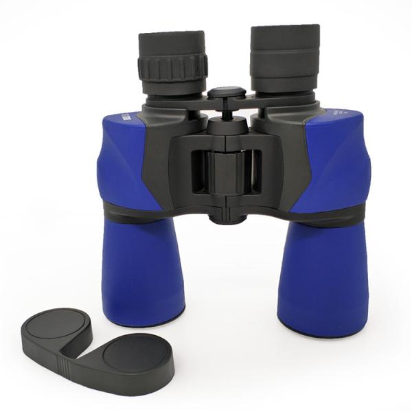 Blue Waterproof 7x50 Binoculars Center Focus With Porro Bak4 Prism