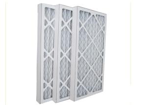 Wholesale HVAC Pleat Panel Air Filter For Ventilation System Odor Cleaning G3 G4 from china suppliers