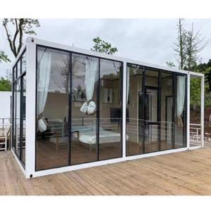 Wholesale 20ft Foldable Container House With Light Accessories Durable Steel Sandwich Panel from china suppliers