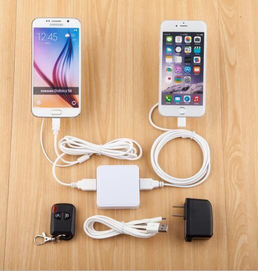 COMER mobile phone accessories retail stores mobile phone security stand with