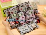 Organizer Zipper Bag Folder Office Stationery bag, zipper optional size
