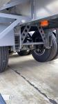CIMC New 3-Axle Flatbed Skeleton Semi-Trailer Steel Container Truck with Wabco
