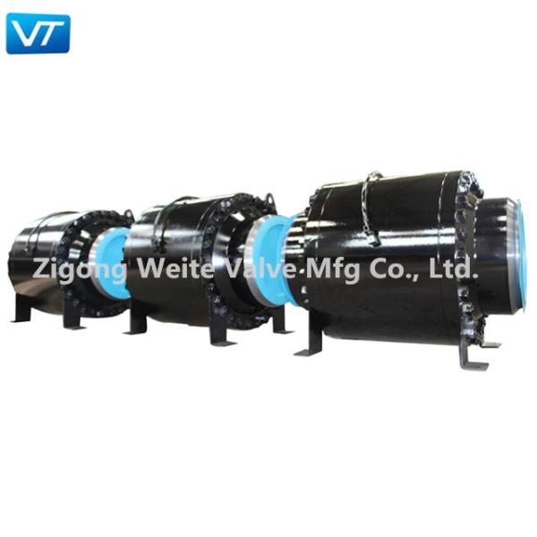 Integral Fully Welded Ball Valve API 6FA No External Leakage Underground Ball