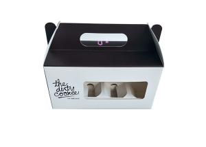 Wholesale Cookie Gift Card Box Coated Paper , Transparant Window Sided Gift Box from china suppliers