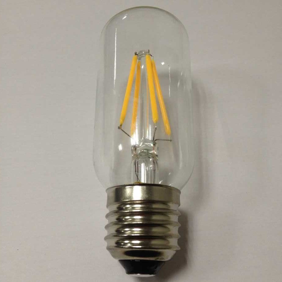 UL cUL certification Dimmable LED filament tubular light T38 vintage 3.5Watt clear