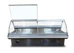 Commercial Stainless Steel Deli Display Refrigerator Fast Cooling Low Consumptio