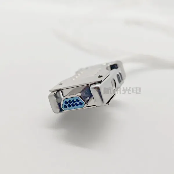 J30ja-9tj Rectangular Connector 9-Pin Quick Lock Male Plug Customization.