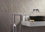 Rough 24x24 Porcelain Tile / 600 By 600 Floor Tiles Light Grey Color
