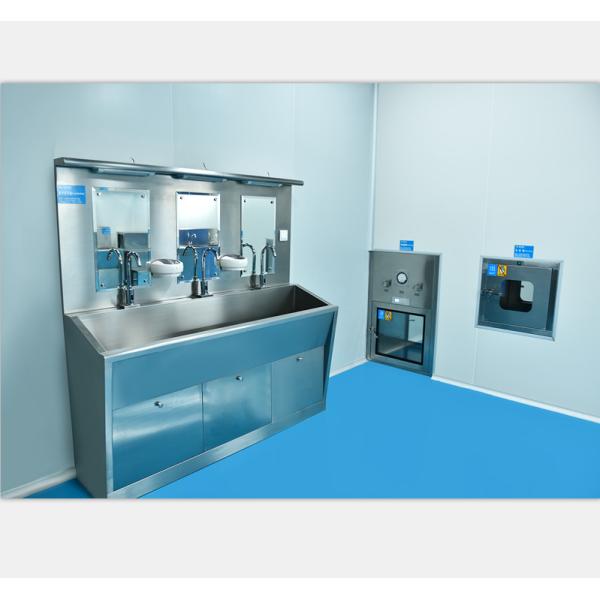 Stainless Steel 304 Foot Operated Hand Wash Sink with Seamless Welding for Hospital Surgical Rooms