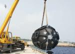 BV 3.3m Diameter Marine Dock Bumpers Fenders Cylindrical Rubber Fenders