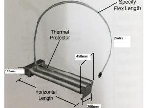 Wholesale Flexible Riser 220V 3P 9KW SUS316 Tank Immersion Heater from china suppliers