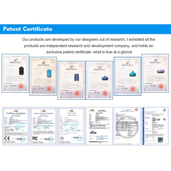 20-30ml/H Night Light Ceramic Aroma Diffuser Flower Pattern