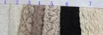Garment Anti-Static Stretch Lace Fabric Yellow , Cotton Nylon Spandex Fabric CY