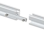 Uncoated Silvery Solar Panel Mounting Hardware Aluminum Ground Solar Mounting