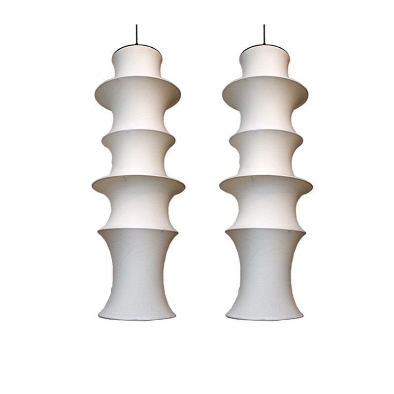 Modern Italian Designer Luxury Silk Light Pendant Home Decorative Hanging Modern Pendant Light