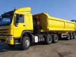 U-Shape Dumper Tipping Ironstone Sand Coal Transport Trailer with 1310mm Wheel