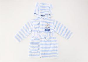 China Coral Fleece Personalised Baby Bath Robes 3-24M Rich Color AZO FREE OEM/ODM on sale
