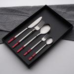 25cm*15cm*5cm Kitchen Flatware Sets 5 Piece Cutlery Set For Restaurant