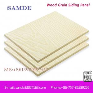 Wholesale Weatherproof Wood Texture Cladding Wall Panels 3050*192*7.5/9mm from china suppliers