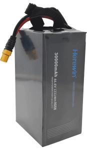 Wholesale Mapping And Surveying 12S 30000mAh 25C 44.4V LiHv UAV Drone Battery Soft Pack from china suppliers