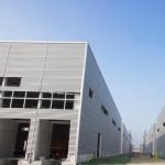 Painted Steel Beam Warehouse Prefab Steel Warehouse Buildings CE Certificate