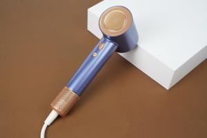Wholesale Mini High Speed Hair Dryer 1400W Unfolding Deep Sea Blue + Retro Copper from china suppliers