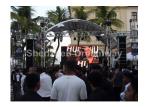 RGB P 10 Outdoor Commercial LED Screen Rental Advertising with 7500 nits