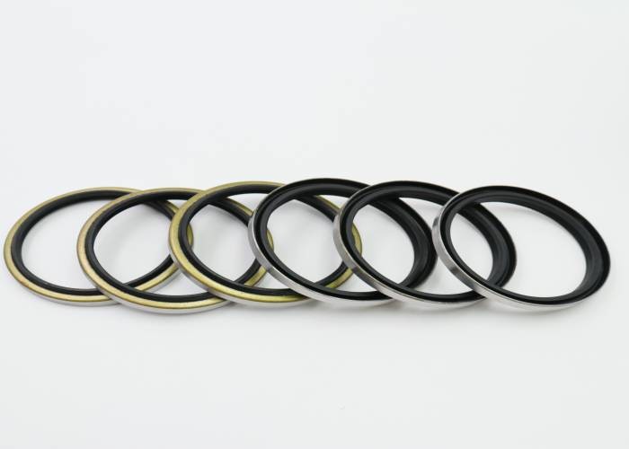 DBK Excavator Spare Parts NBR Material Black Hydraulic Oil Seal