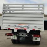 Sinotruk HOWO 6X4 371HP 20-30t Fence Cargo Truck 3 Axles Used Draw Bar Trailer