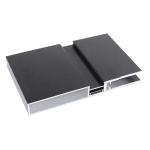 Aluminium Profile Glass Guardial Base Railing Glass Aluminum Channel With LED