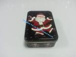 0.23mm Christmas Cookie Tin Food Grade Gift Tins Wholesale Metal Cans with Lids