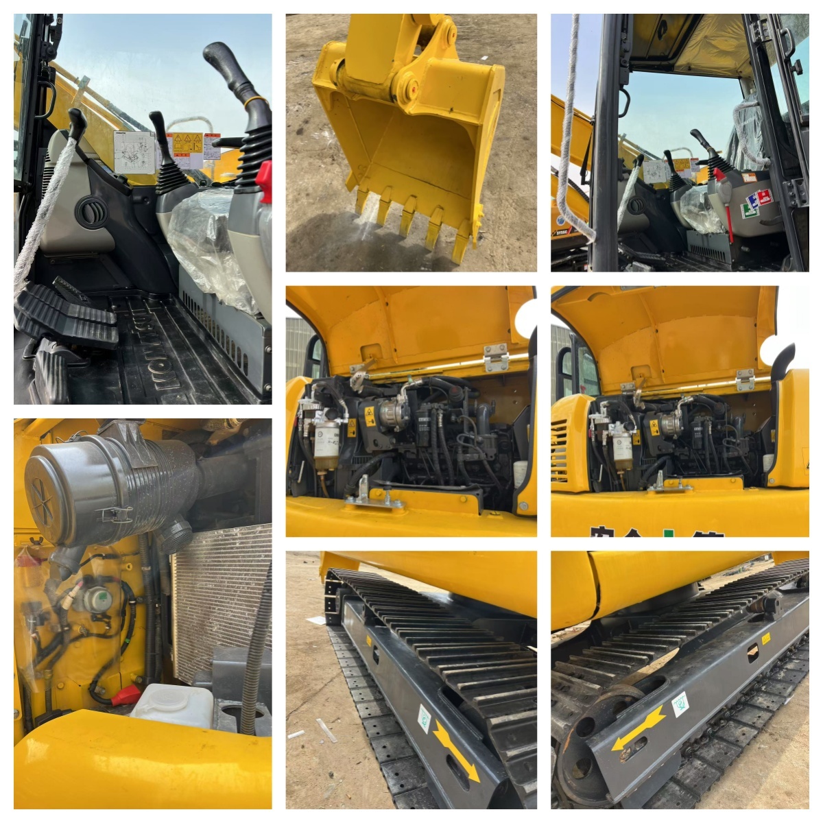 Used Komatsu PC70 Mini Excavator Water-cooled 4 Cylinders