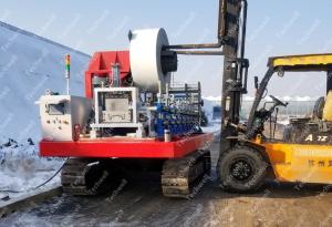 Wholesale Half Round 5in Rainwater Drainpipe Portable Gutter Machine from china suppliers
