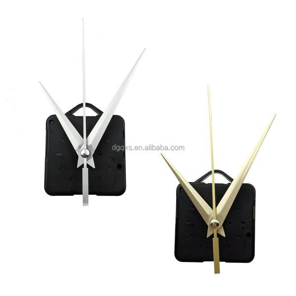 SD188 sweep silent quartz clock movement mechanism gold silver hands