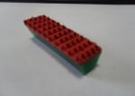 Conveying industrial Red Rubber Corrugated belt on Top Super Grip Belt Type A-13