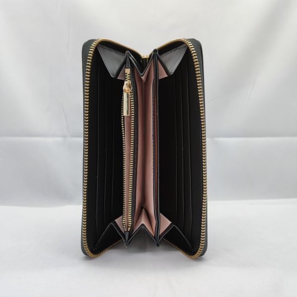 Durable Women Real Leather Wallet With Zipper WA11