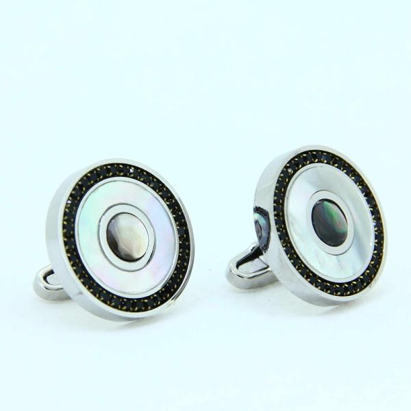 High Quality Fashin Classic Stainless Steel Men's Cuff Links Cuff Buttons LCF56