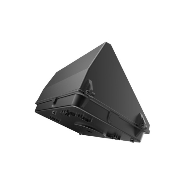 Wall Lighting Fixture Extruded Aluminum Glass Cover Balck Color Garden Lighting DLC Standard
