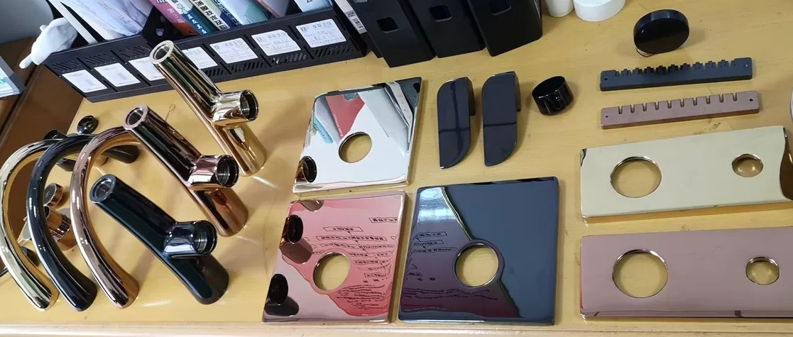 Faucet Water Tap PVD System For Golden Rose Gold Black Color Indirect Cooling