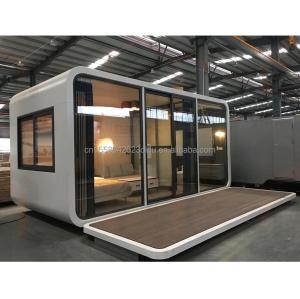 Wholesale Customized Color Modern Container Mini Vacation Capsule Room One Bedroom Steel Structure Hotel Designed with Modern Style from china suppliers
