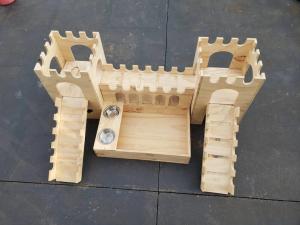 Wholesale Zoopollo Diy Large Rabbit Castle House With Feeding Station from china suppliers