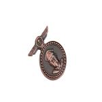 Design Your Own Exclusive Crafts Zinc Alloy Badge Brooch Offset printing