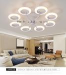 Luxurious Fashion Style Fancy Circle Acrylic LED Ceiling Ligtings BV2103C
