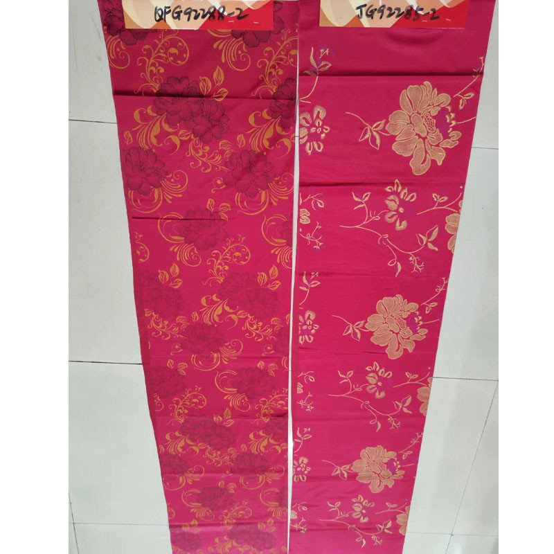 Pigment Printed Polyester Mattress Fabric Warp Knitted Home Textile