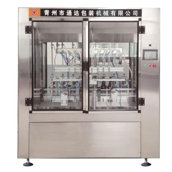 Automatic tomato sauce filling capping machine