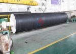 Heavy Duty Steel Shaft Chrome Plated Rollers Corrosion resistance Industrial