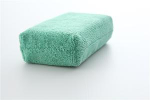 Wholesale microfiber microfibre super soft premium car cleaning house cleaning sponges pads from china suppliers