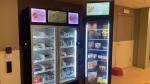 For European market smart fridge vending machine to sell snack drink with card